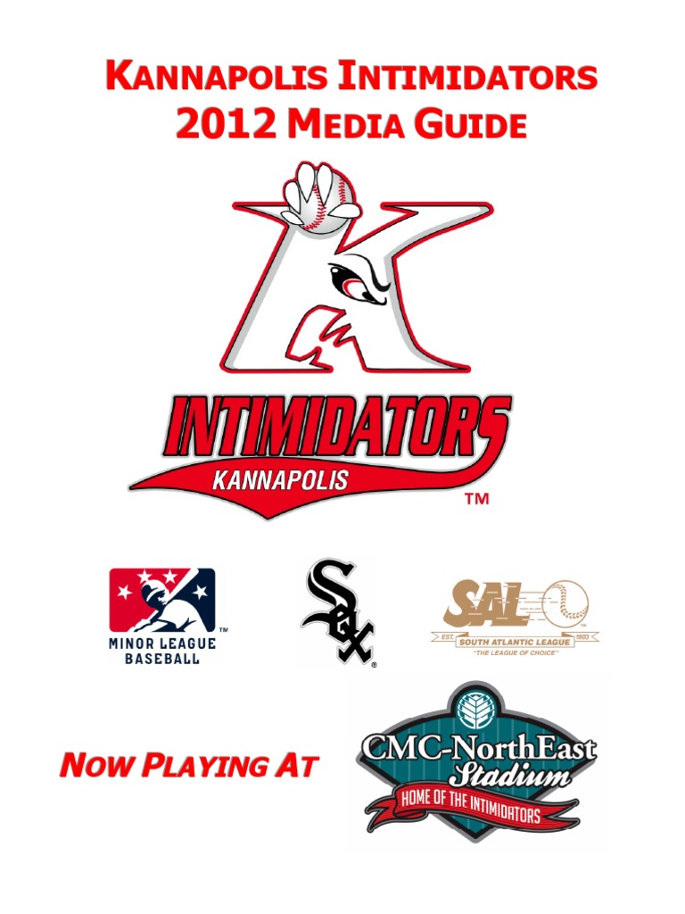 Intimidators 2012 Media Guide | Team Sports | Baseball Positions