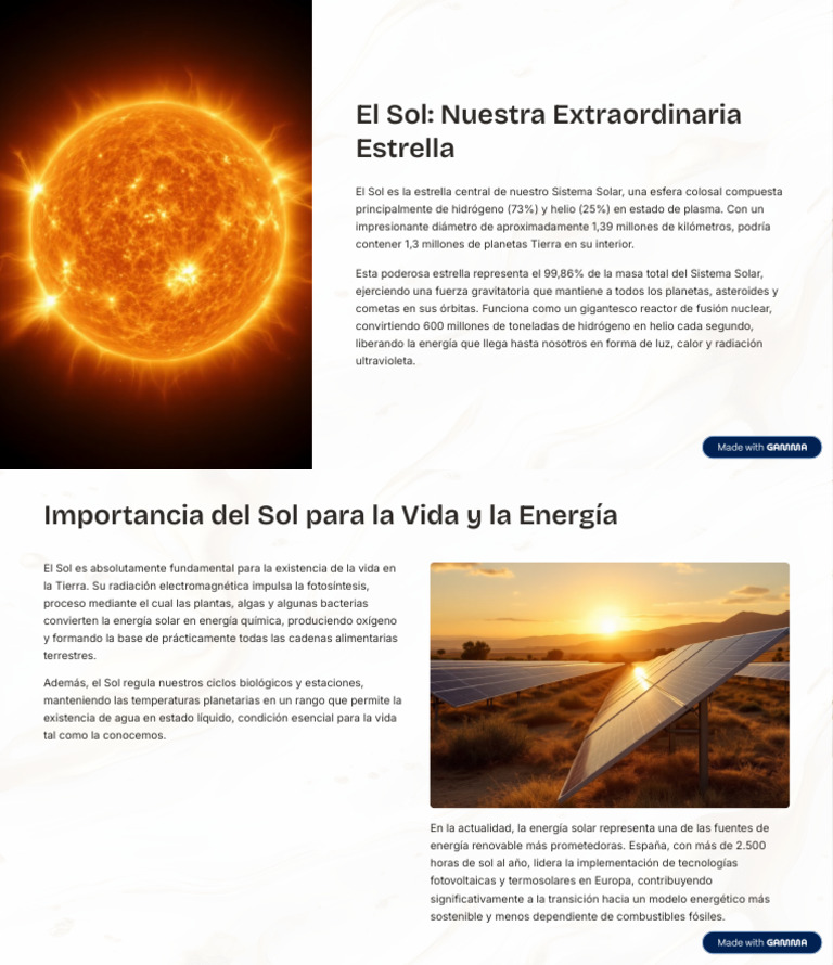 El Sol Nuestra Extraordinaria Estrella | PDF