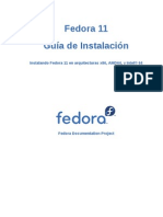 Fedora 11 Installation Guide Es ES