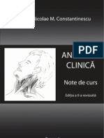 Anatomie Clinica - Prof. Dr. N. Constantinescu