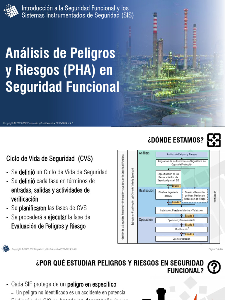 Análisis de Peligros en Seguridad Funcional | PDF | Riesgo | Evaluación ...