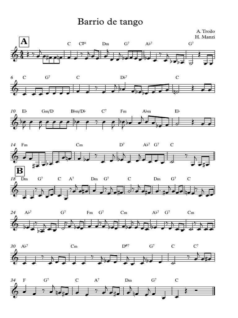 Barrio de Tango: Recuerdos y Nostalgia | PDF | Baile de salón | Música ...