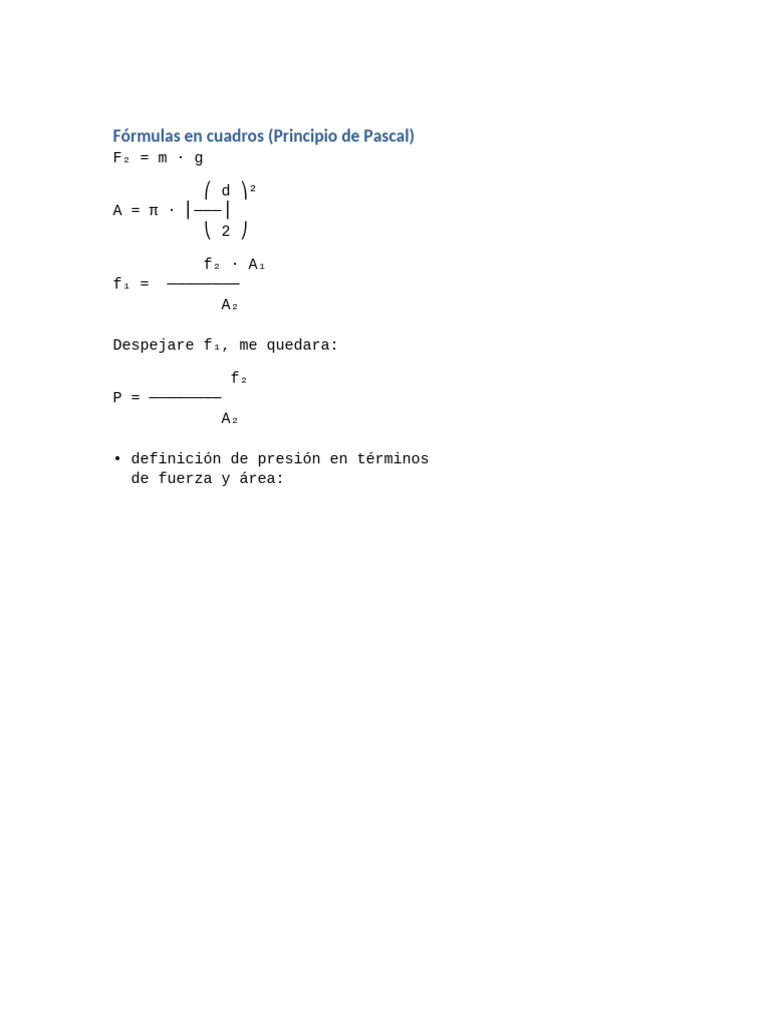 Formulas Pascal | PDF