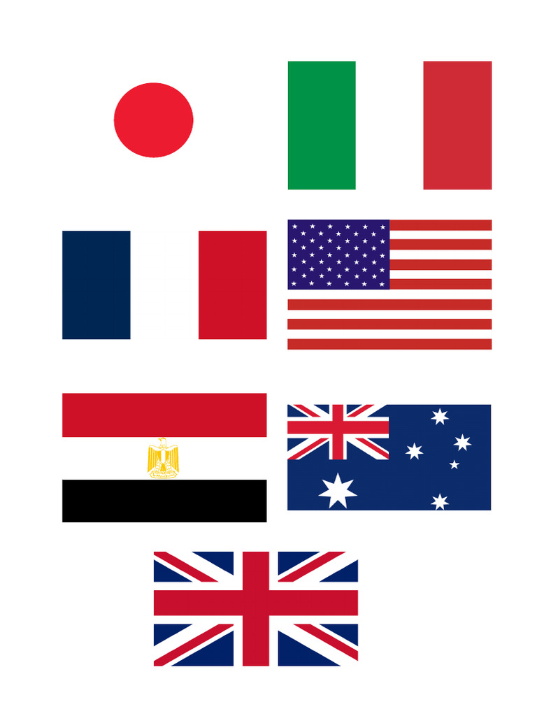 Country Profiles: Flags, Capitals, Languages | PDF