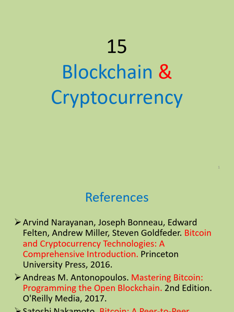 Bitcoin and Blockchain Overview | PDF | Bitcoin | Computing
