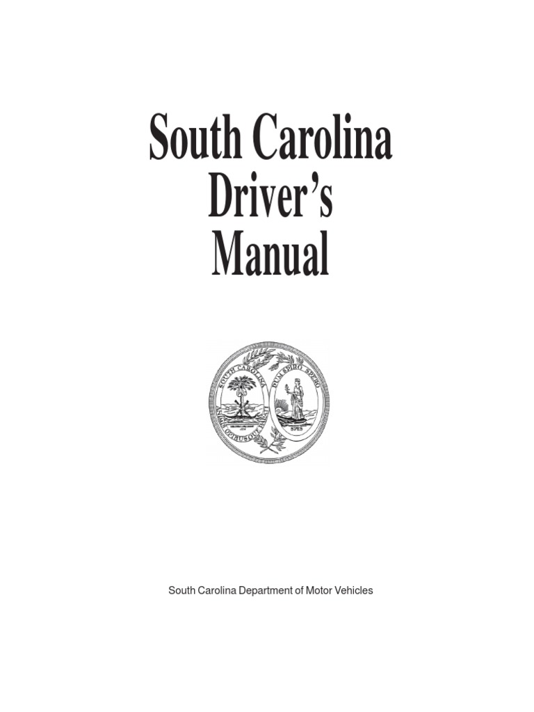South Carolina Drivers Manual | South Carolina Drivers Handbook