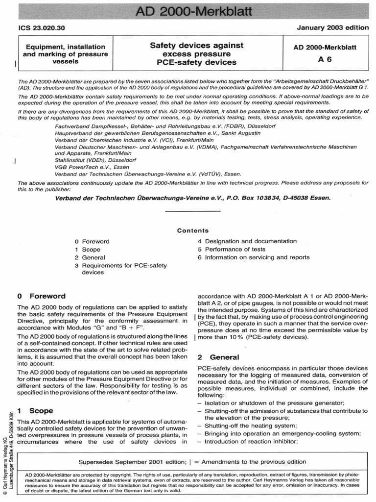 PCE Safety Devices for Pressure Vessels | PDF | Accuracy And Precision