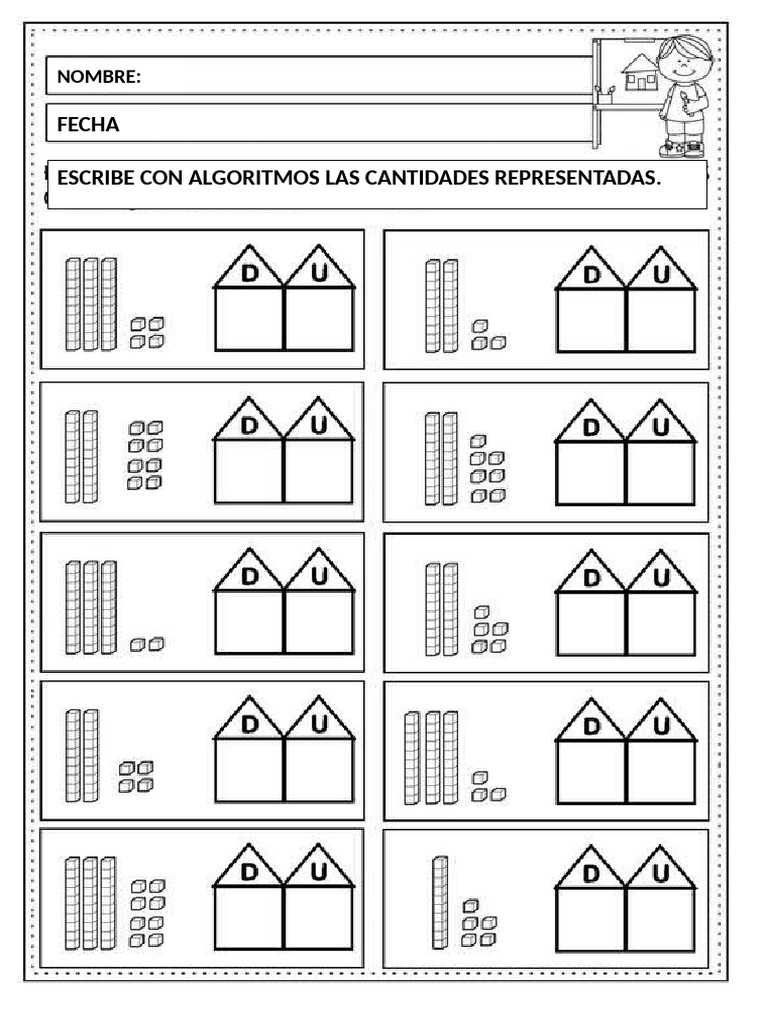 FICHA Con Base Diez | PDF