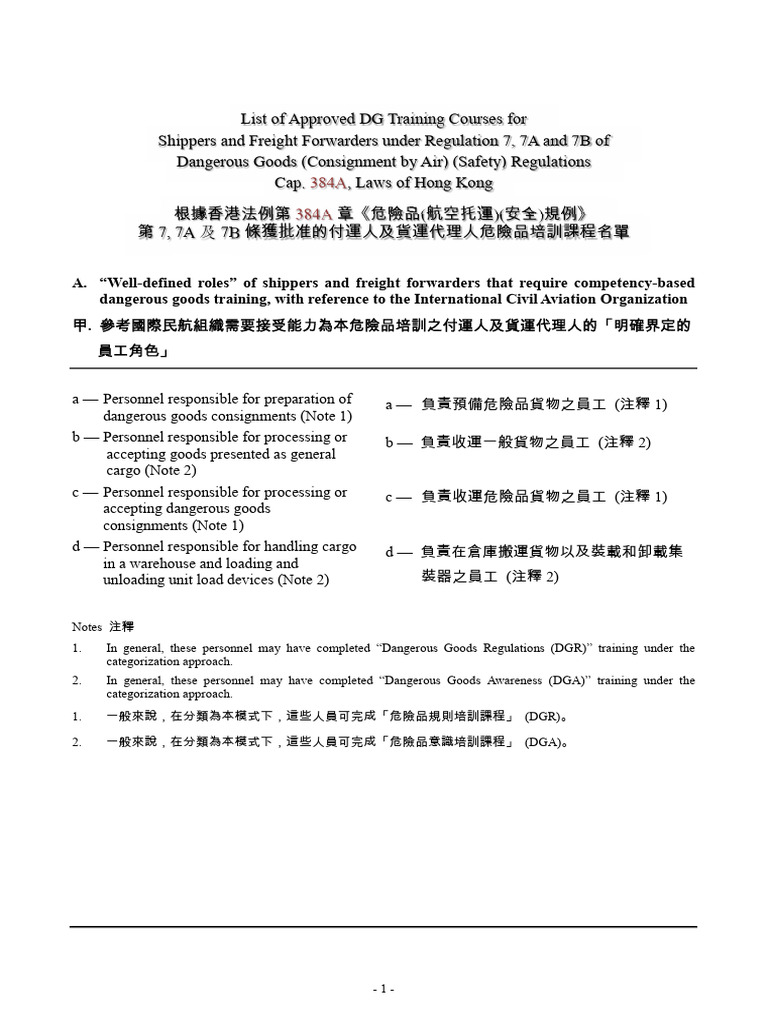 DG Training | PDF