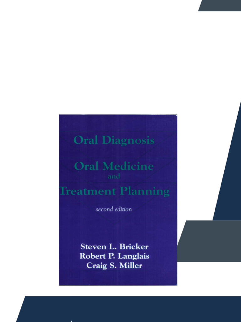 Oral Diagnosis Oral Medicine and Treatment Planning 2nd Edition PDF ...