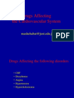 Drugs Affecting Cardiovascular System