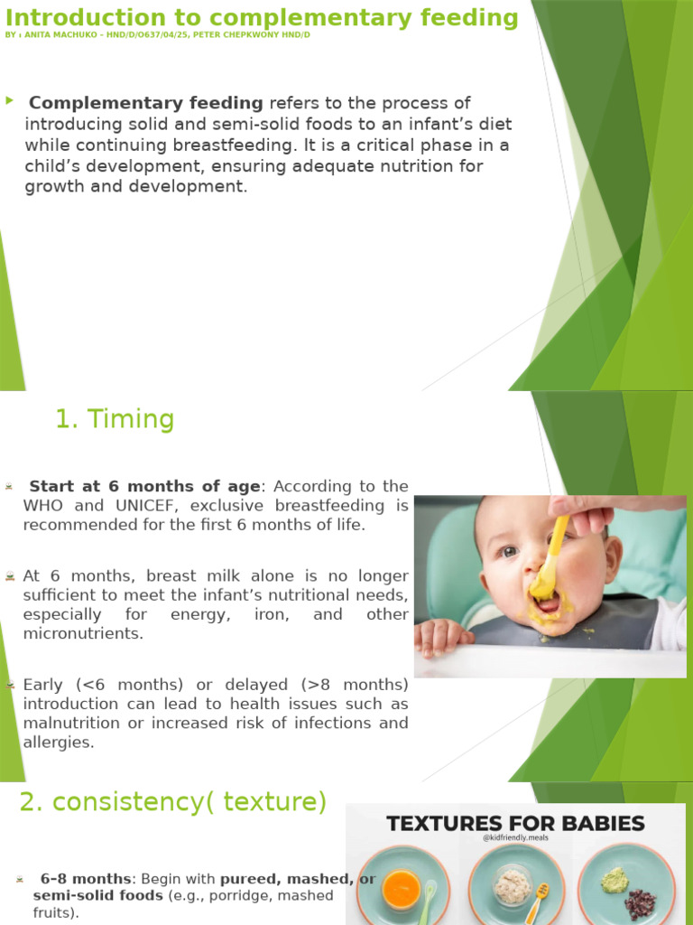 Essential Guide to Complementary Feeding | PDF | Foods | Eating