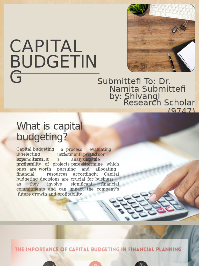 Capital Budgeting | PDF | Net Present Value | Internal Rate Of Return