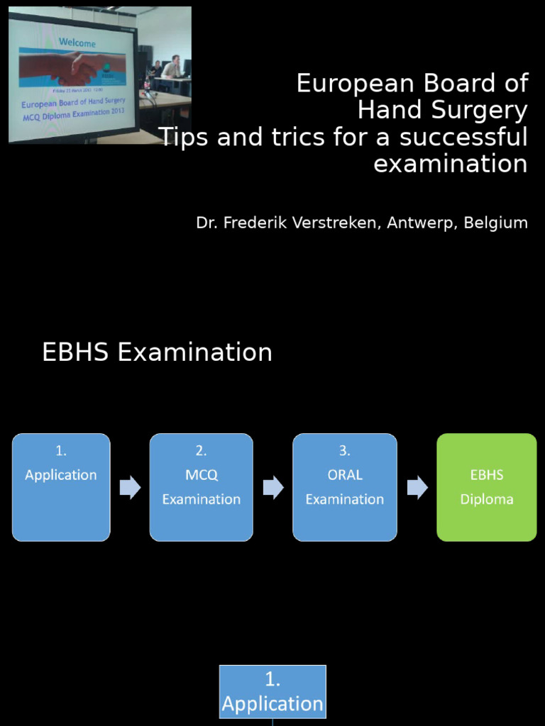 Hand Surgery Exam Success Tips | PDF | Multiple Choice | Arthritis