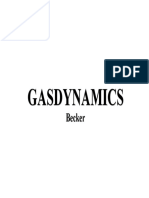 Gas Dynamics - Becker