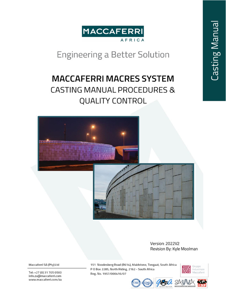 MacRes Casting Manual - 2022V2 | PDF