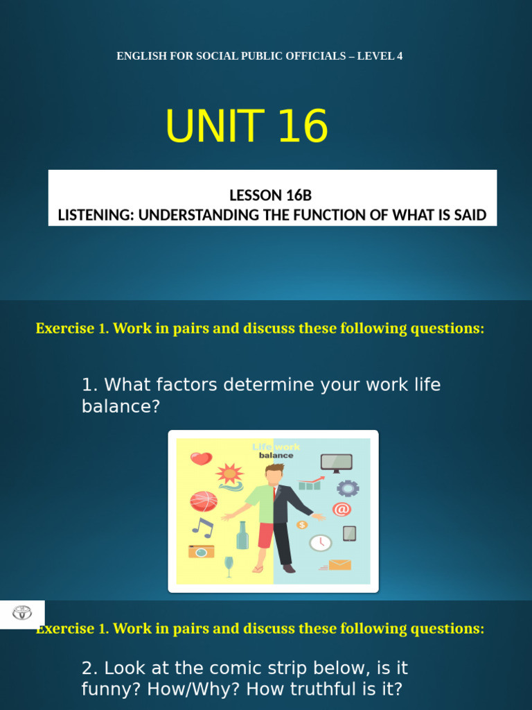 Work-Life Balance Insights for Officials | PDF | Child Care