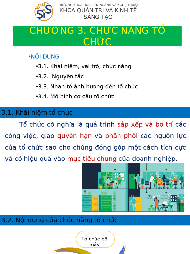Chương 3 - CH C Năng T CH C | PDF