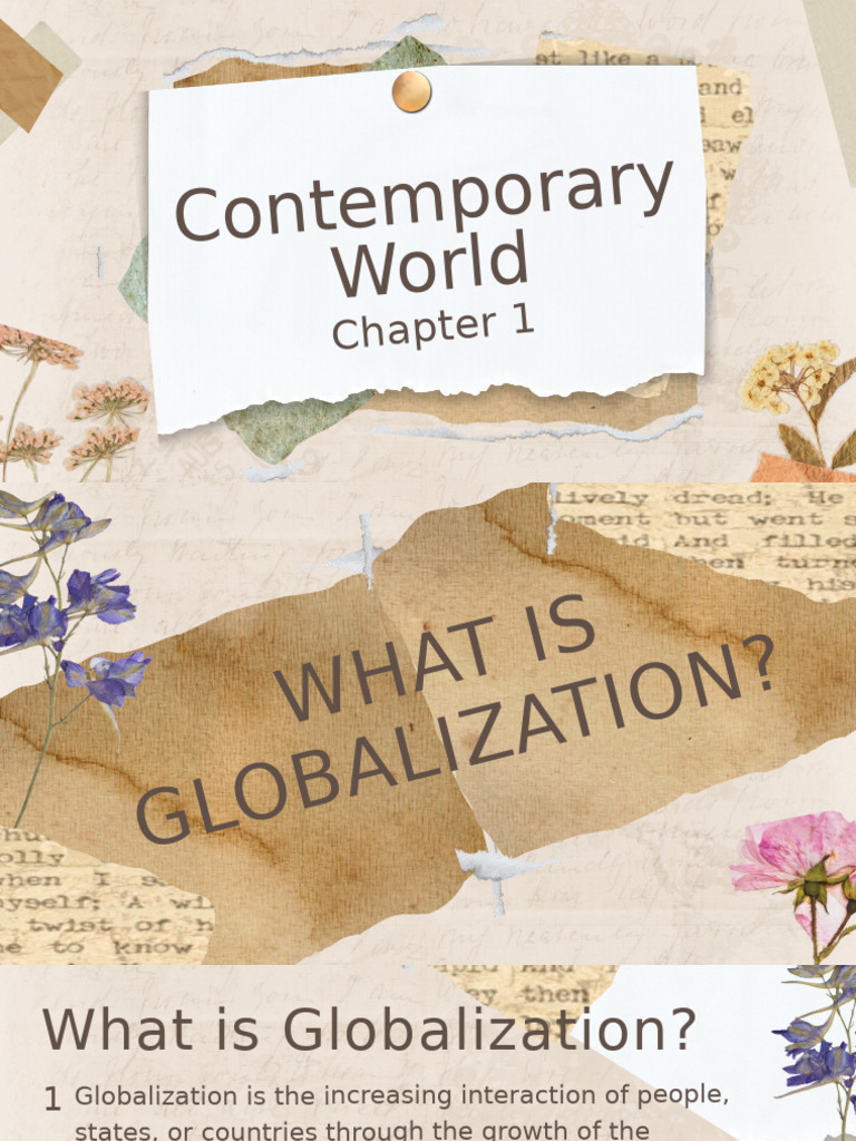 Understanding Globalization: Key Concepts | PDF | Globalization | Exports