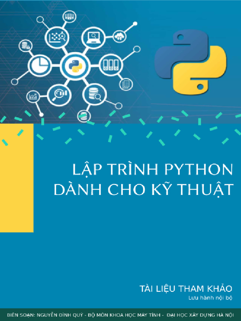 Tai Lieu Lap Trinh Python Ky Thuat | PDF