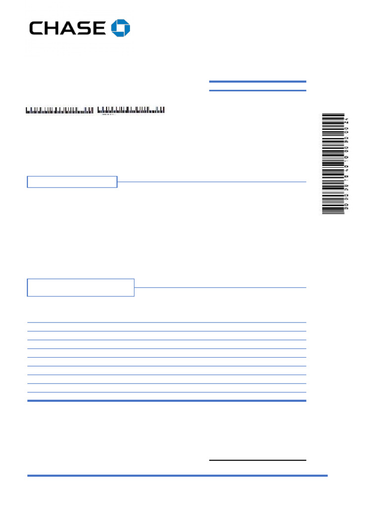 JPMorgan Chase Account Summary Report | PDF | Transaction Account ...