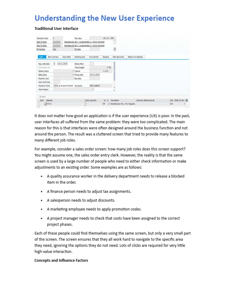 Understanding The New User Experience | PDF | User Interface ...
