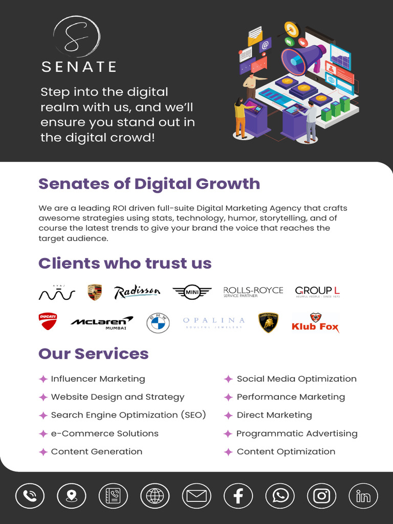 Senate Marketing Cred Card | PDF