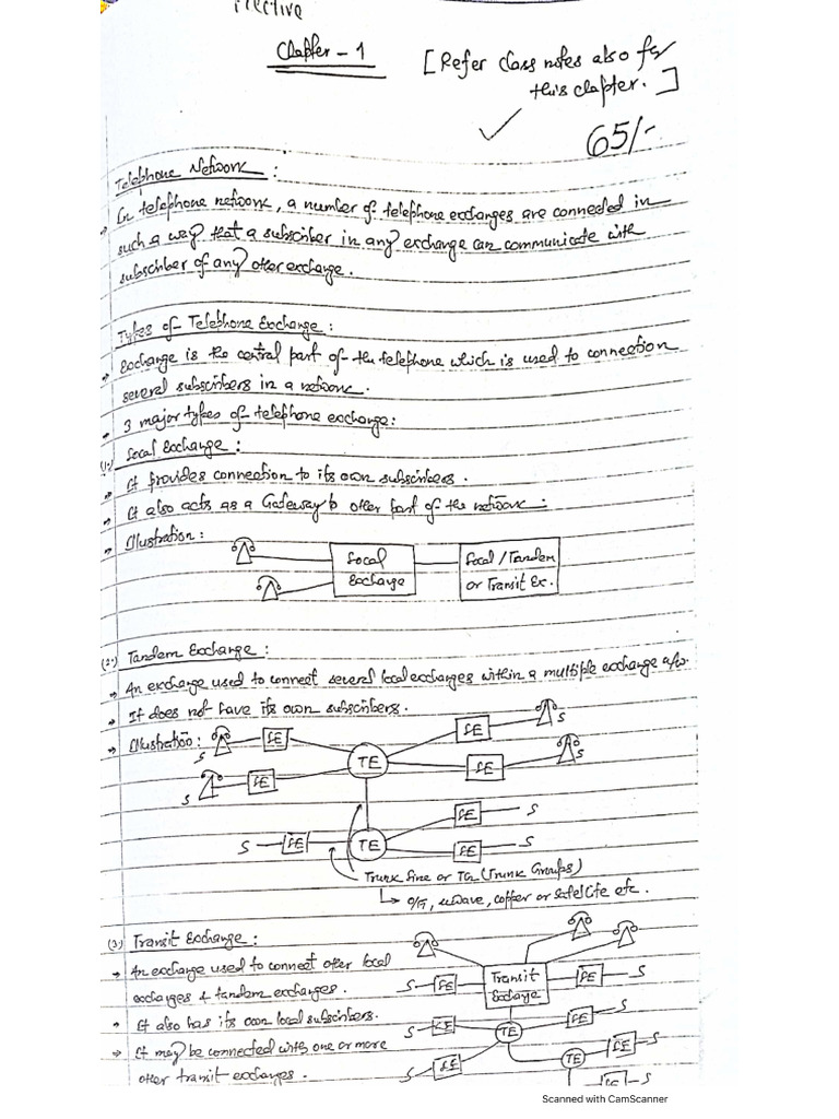Telecommunication Study Notes Nepal | PDF