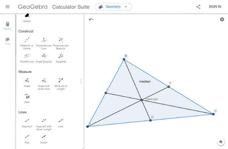 Geometry - GeoGebra | PDF