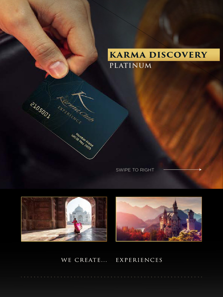Karma Discovery: Luxury Resort Membership | PDF