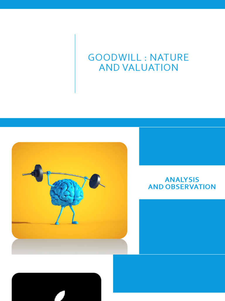 Goodwill Valuation Methods Explained | PDF | Goodwill (Accounting ...