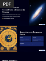 Diferenças entre Cosmologia e Cosmogonia | PDF | Cosmologia | Galileu ...