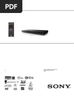 Service Manual: UBP-X800 / UBP-UX80/ UBP-X1000ES | PDF | Hdmi