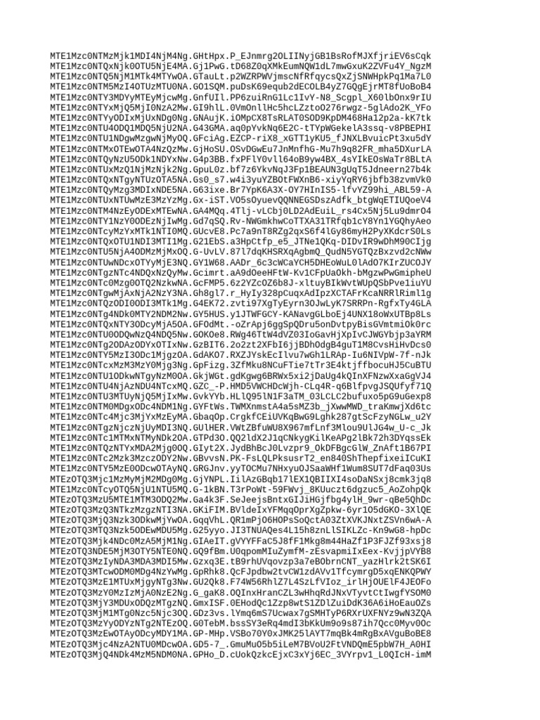 Unique Document Identifiers List | PDF