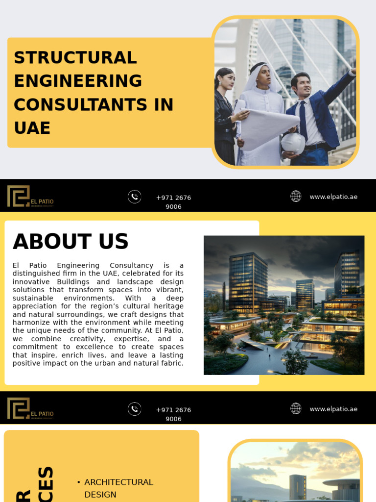 Structural Engineering Consultants in Uae | PDF
