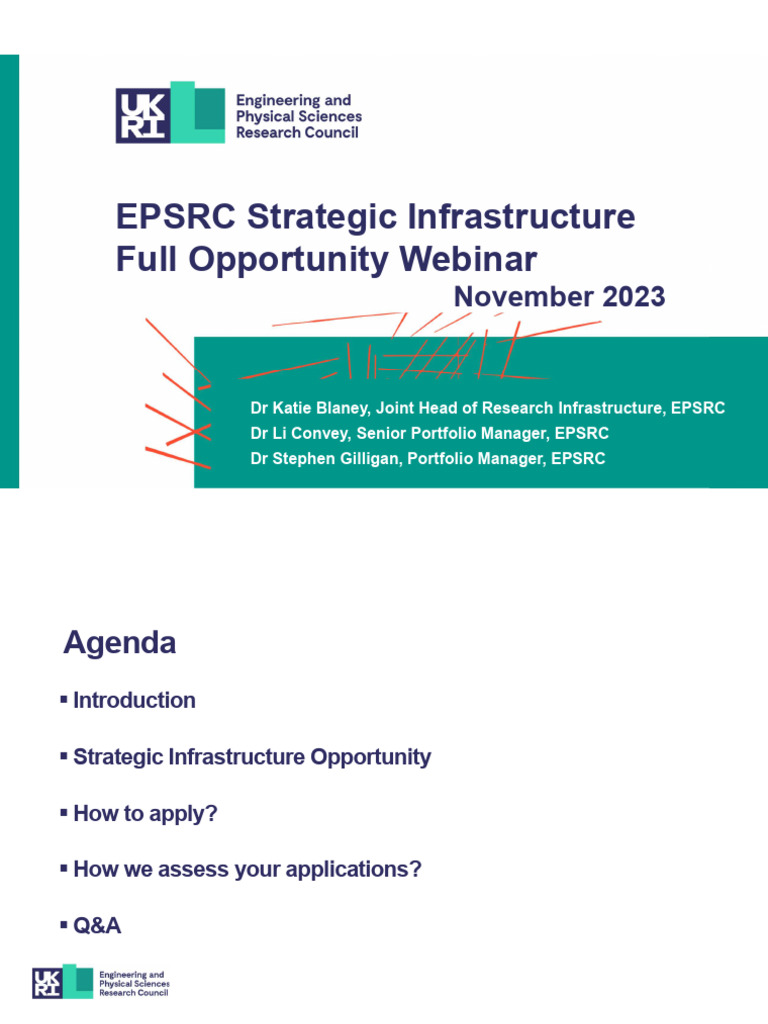 EPSRC 011223 Funding Opp ...
