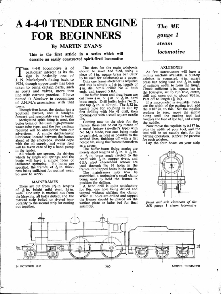 Newbury Tender Engine | PDF