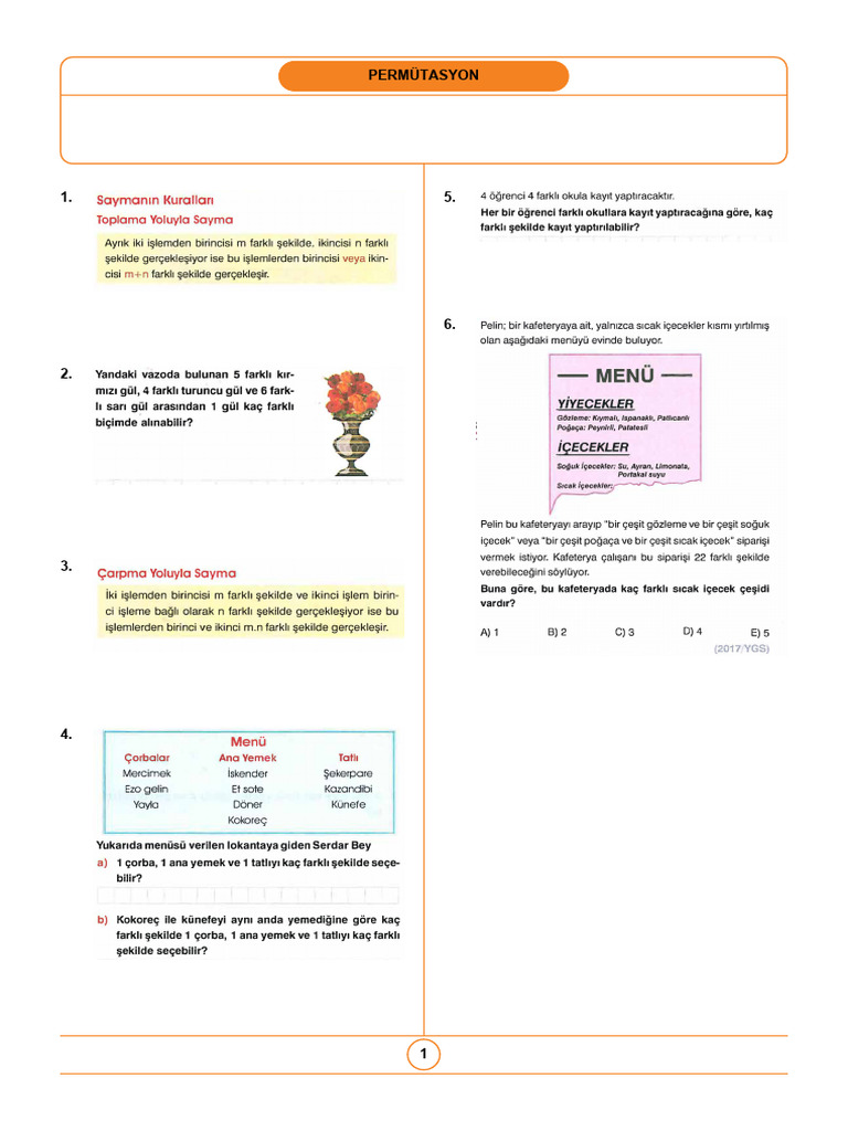 PERMÜTASYON | PDF