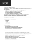 Final Evaluation Guide for Projects | PDF | Evaluation | Methodology