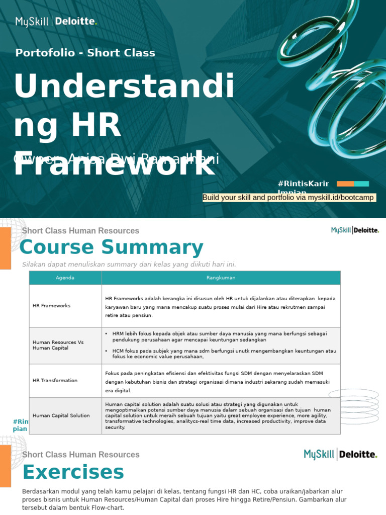 Mini Task MySkill X Deloitte HR Oktober 2023 | PDF