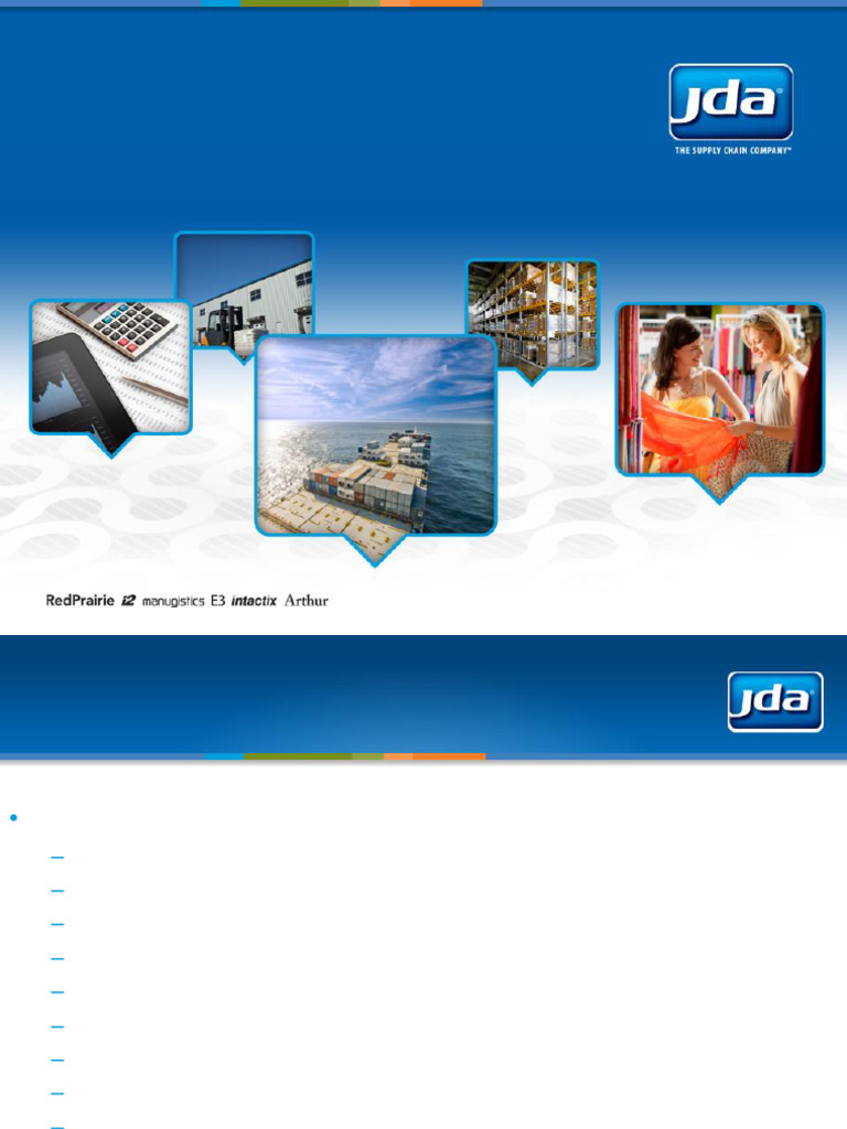 JDA Dispatcher WMS Overview and Benefits | PDF | Databases | Java ...