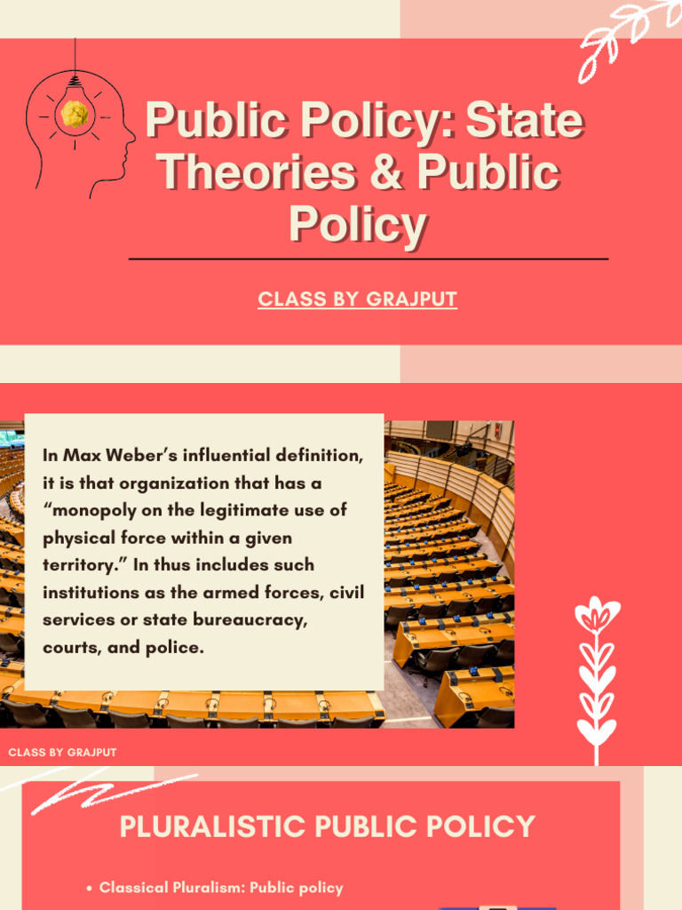State Public Policy Theories Explained | PDF | State (Polity) | Capitalism