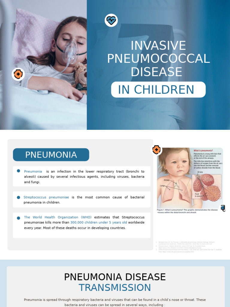 Invasive Pneumococcal Disease in Children | PDF | Pneumonia ...