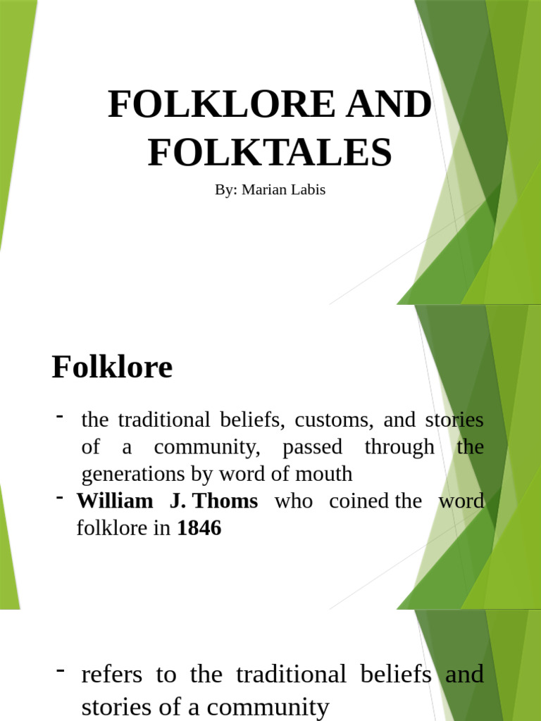 Understanding Folklore and Folktales | PDF | Fairy Tales | Little Red ...