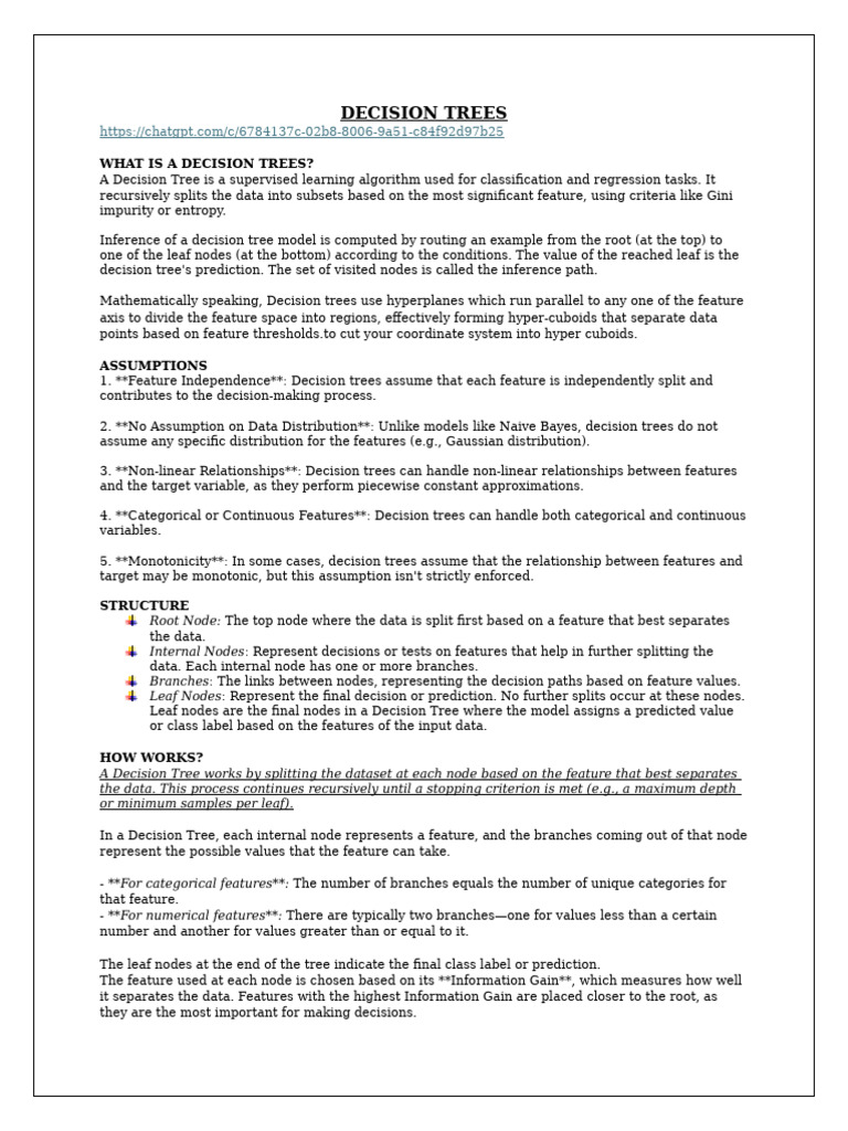 Decision Tree Complexity and Splits | PDF | Multicollinearity | Applied ...