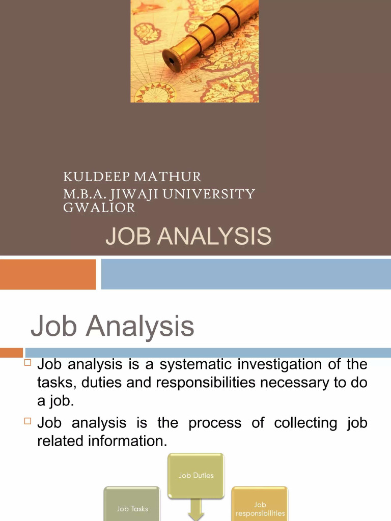Job Analysis | PDF