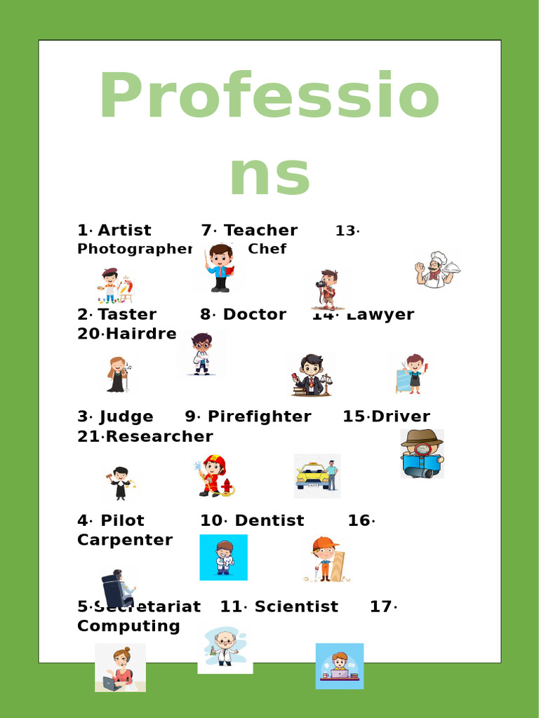 Professions | PDF