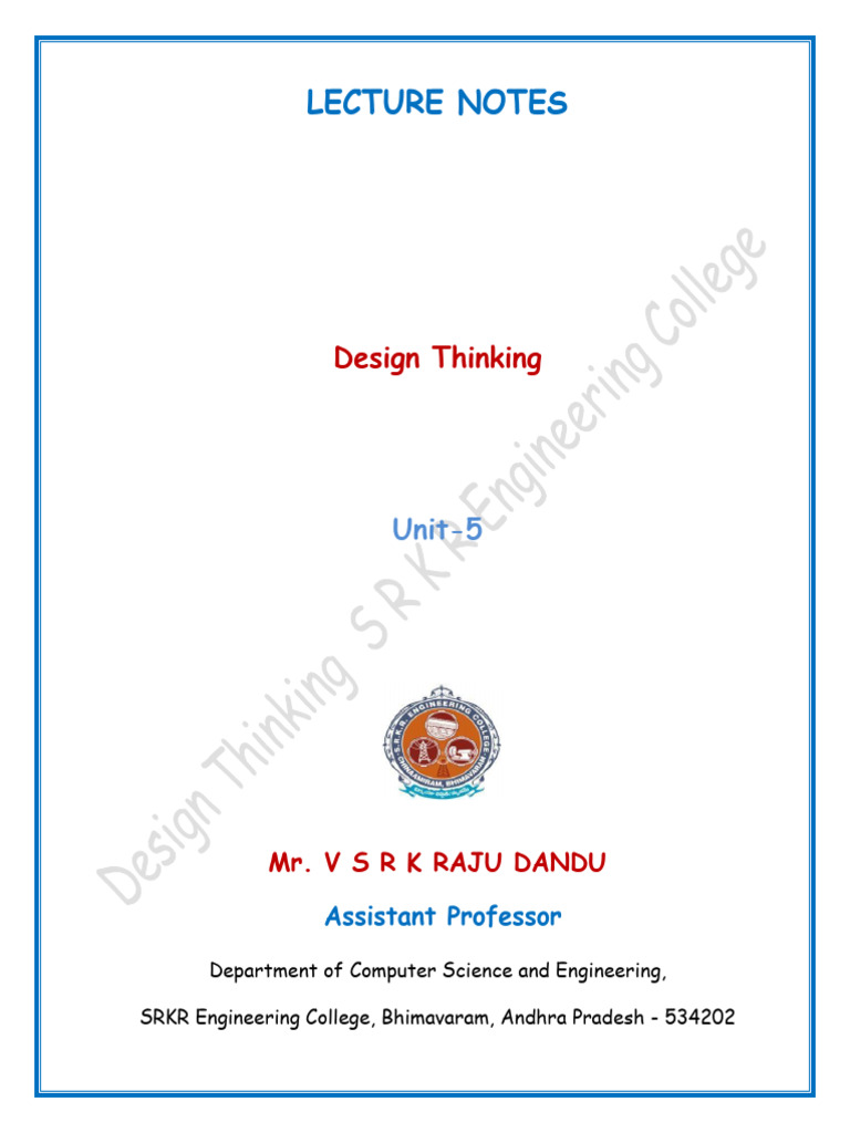 Design Thinking for Business Innovation | PDF | Design Thinking | Prototype