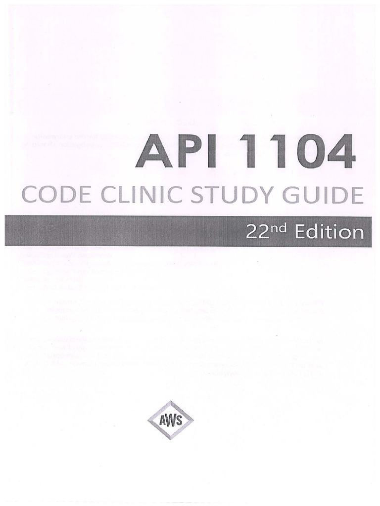 Aws - API 1104 Study Guide | PDF