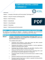 ICDL Syllabus Version 5.0